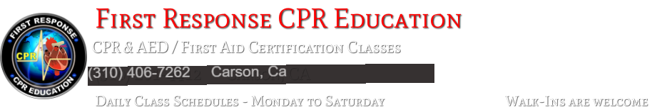 FIRST RESPONSE CPR EDUCATION